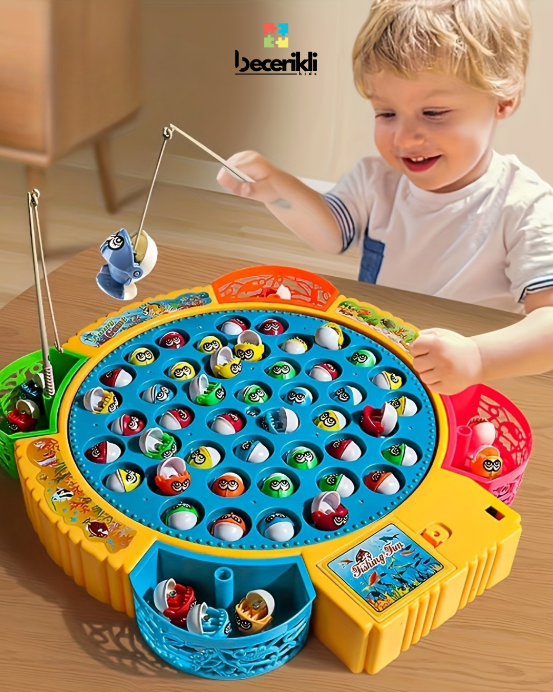 Becerikli Kids – Neşeli Balıklar Montessori Oyunu