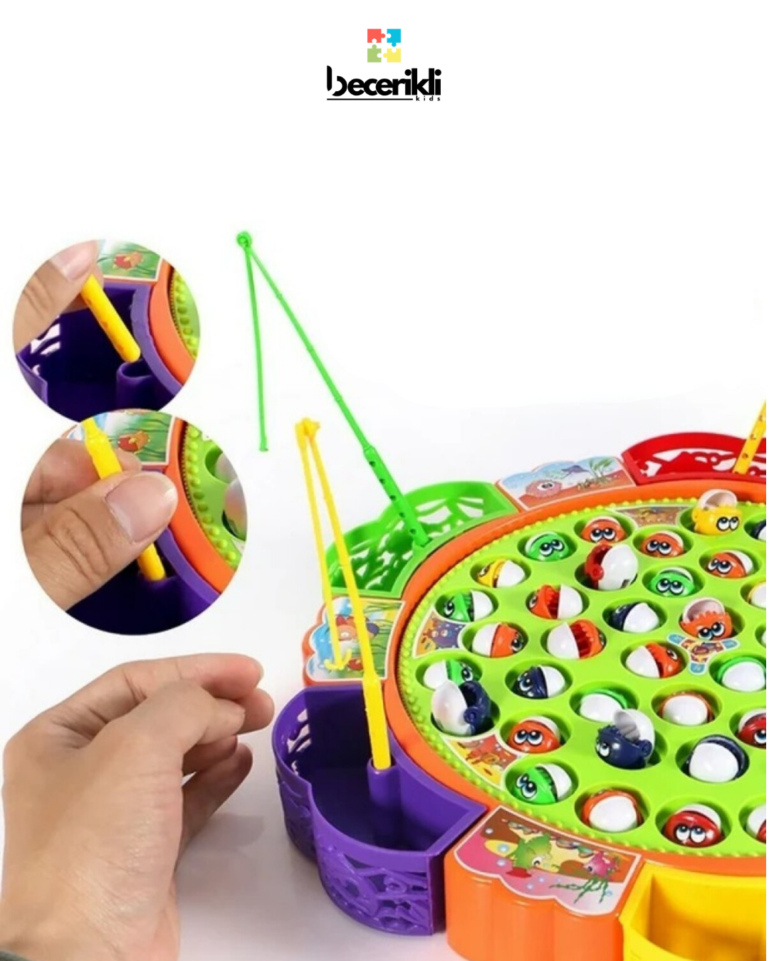 Becerikli Kids – Neşeli Balıklar Montessori Oyunu
