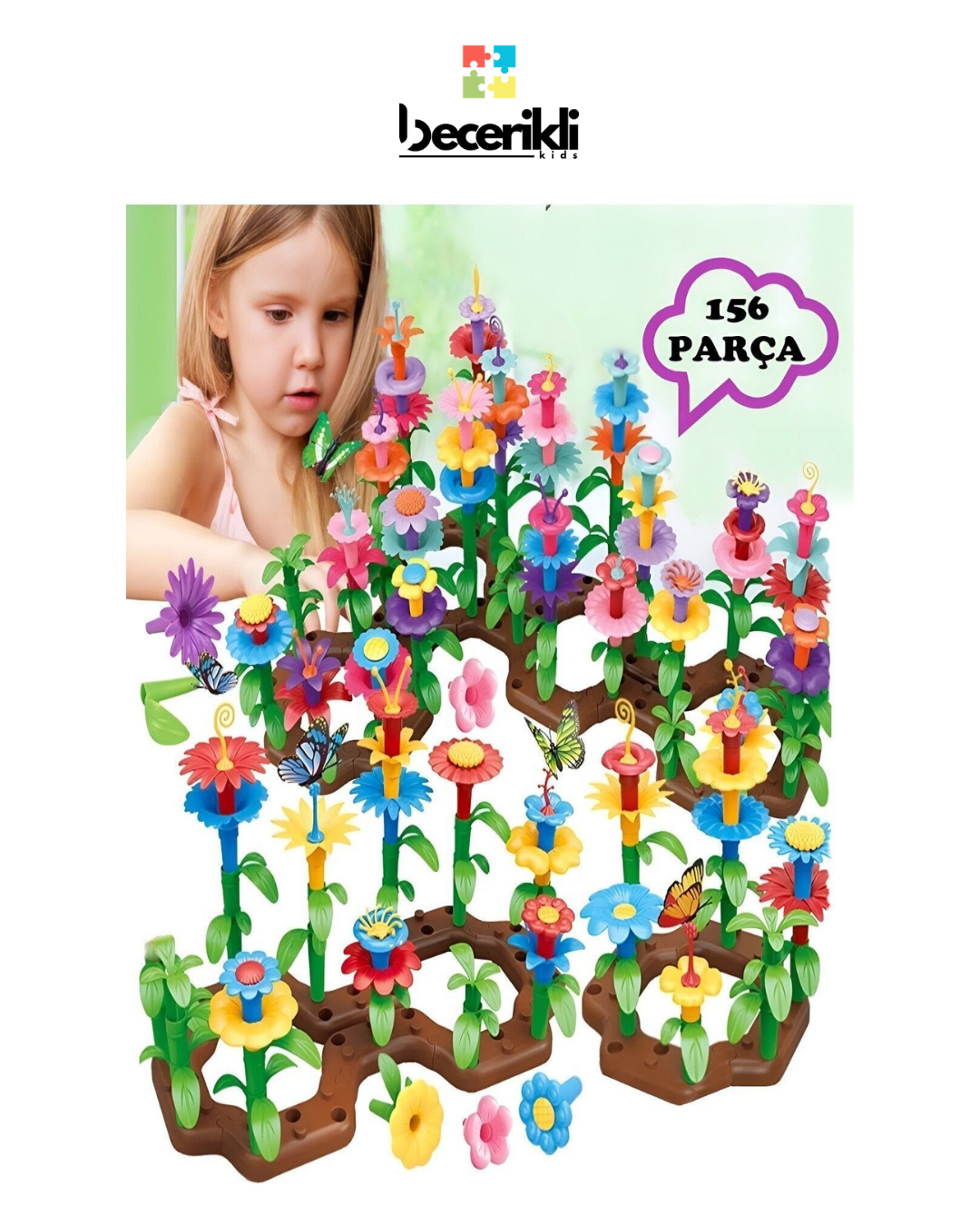 Becerikli Kids – Çiçek Bahçesi Yapım Seti