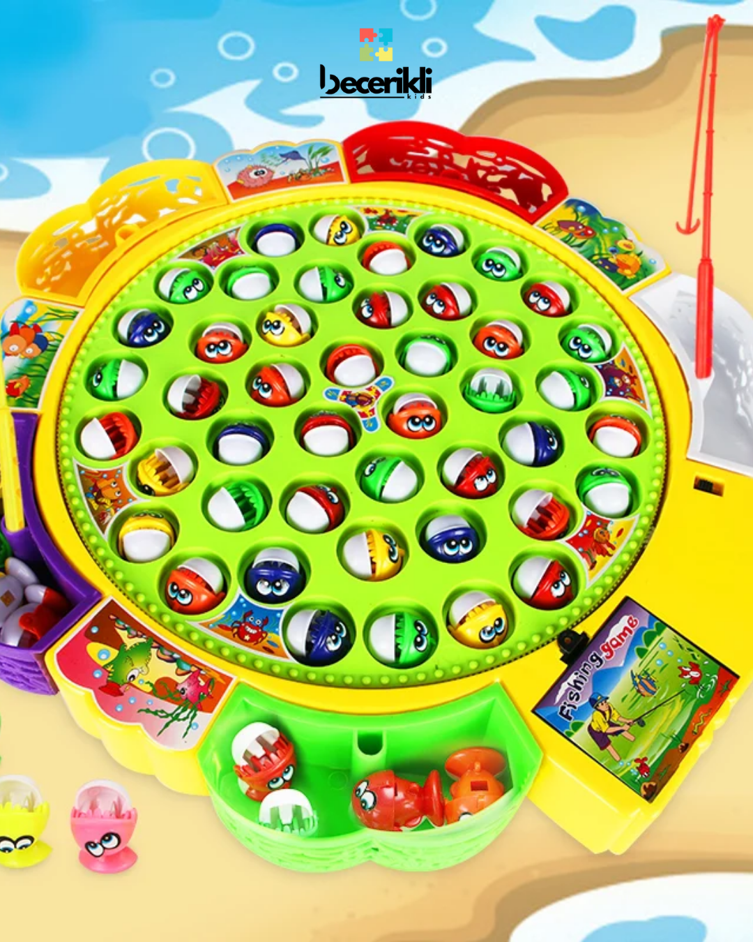 Becerikli Kids – Neşeli Balıklar Montessori Oyunu